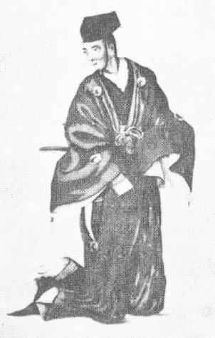 長袴の武士