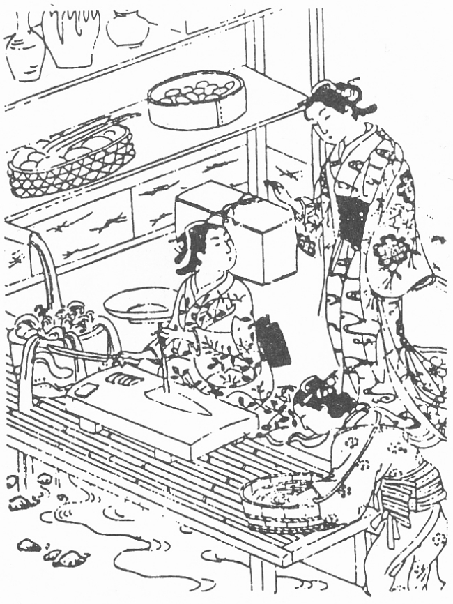 中級武士の台所