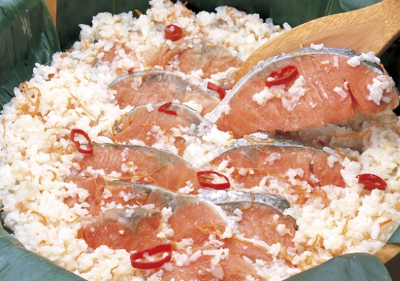鮭飯すし