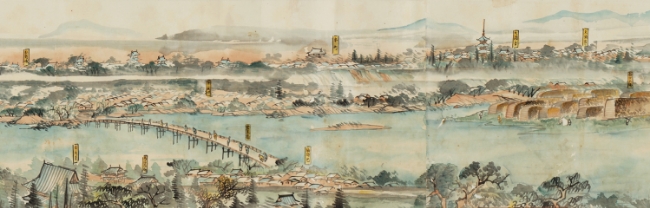 天満宮・大圓寺（最勝院）・岩木橋・駒越